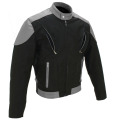 Pakistan Top-Qualität winddichte Motorradjacke Cordura-Lederjacke